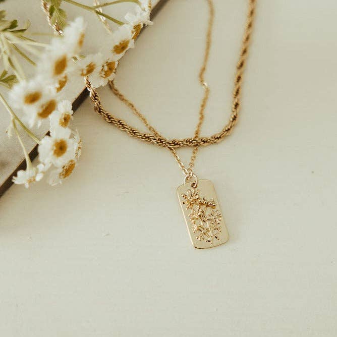 Mauve Jewelry Co. - Wholesale Pendant/Charm Necklace - Blossom Necklace4