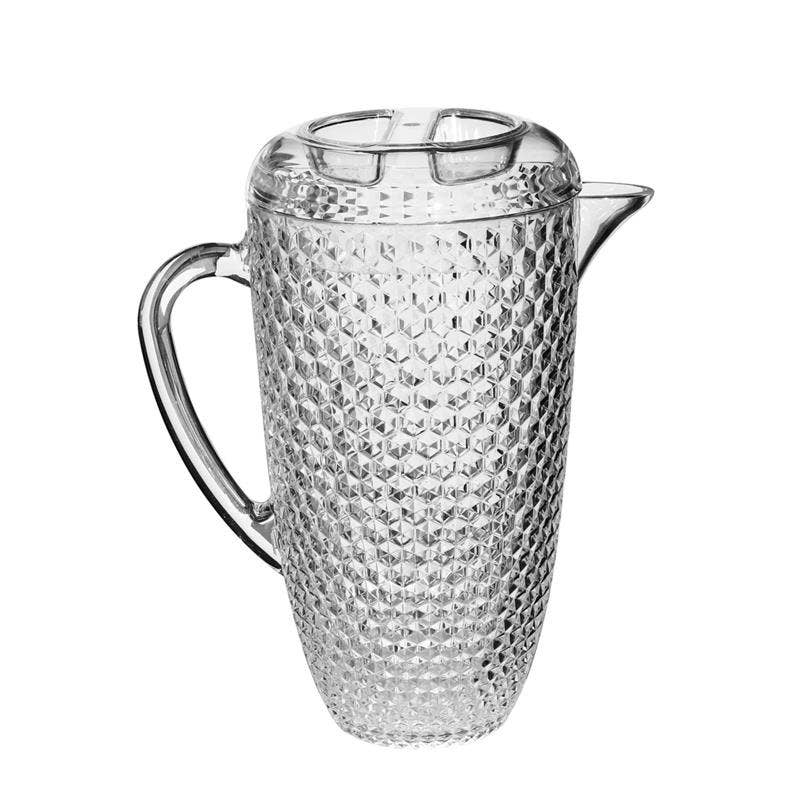 LeadingWare - Vendita all'ingrosso Caraffe - AC-1036 - Brocca taglio diamante 2,75 QT1