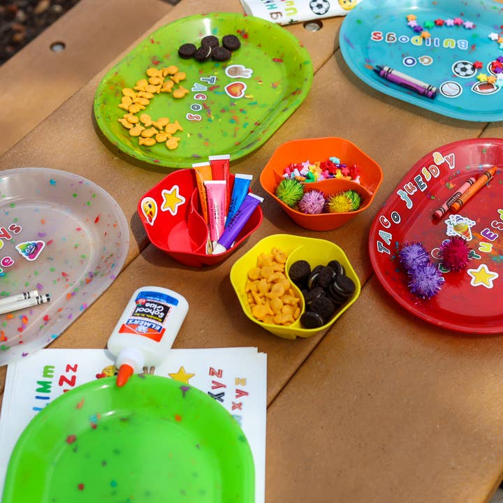 Jarratt industries. LLC - Wholesale Serve Bowl - Double Dipper Divided Bowls, Chip and Dip, Snack, Craft Bowl7