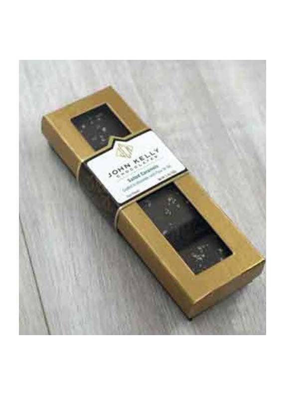John Kelly Chocolates - Wholesale Chocolate Box - 4 Piece Fleur de Sel Salted Caramels2