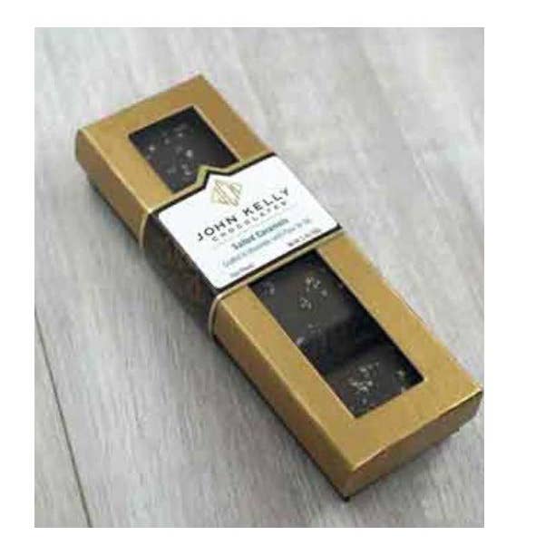 John Kelly Chocolates - Wholesale Chocolate Box - 4 Piece Fleur de Sel Salted Caramels2