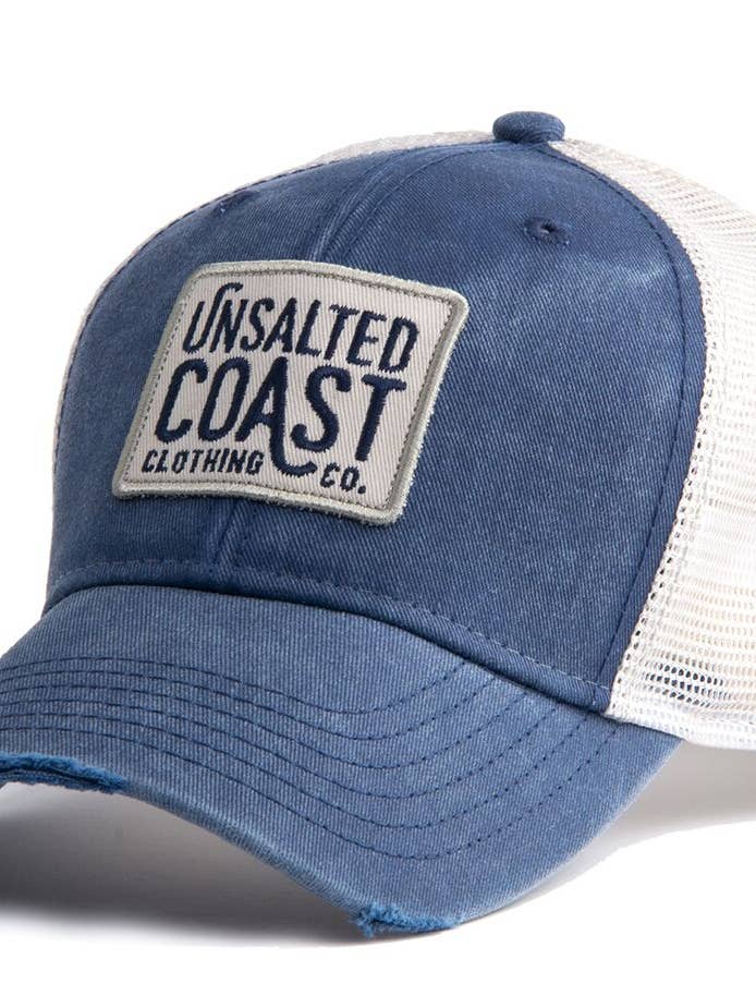 Logo Patch Trucker Hat for wholesale by Unsalted Coast