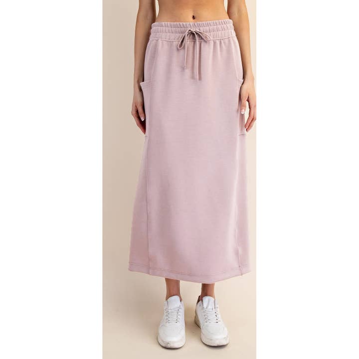 TAILLE RÉGULIÈRE MODAL SCUBA ÉLASTIQUE À CORDON DE SERRAGE AVEC POCHE pour la vente par Curve Market