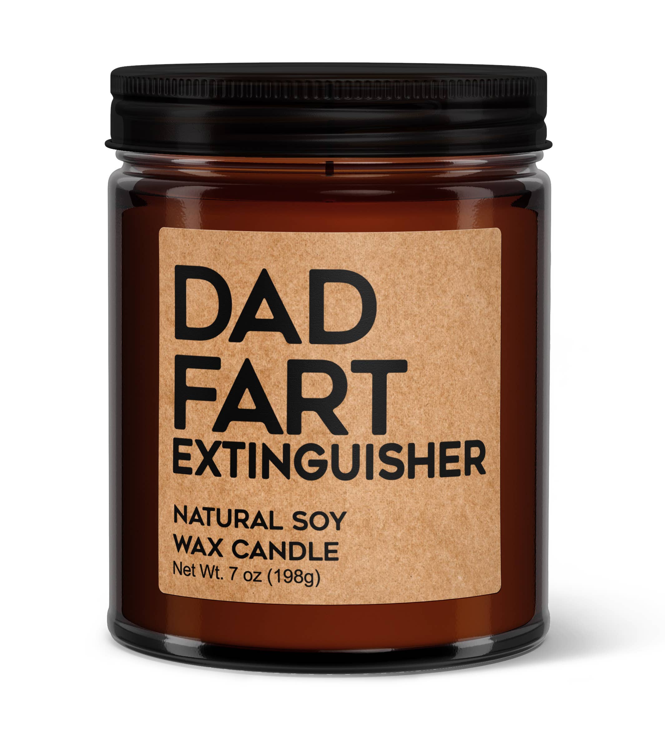 Wi-Wear - Wholesale Jar/Filled Candle - Dad Fart Extinguisher Soy Candle - Scented / Votive Candle0