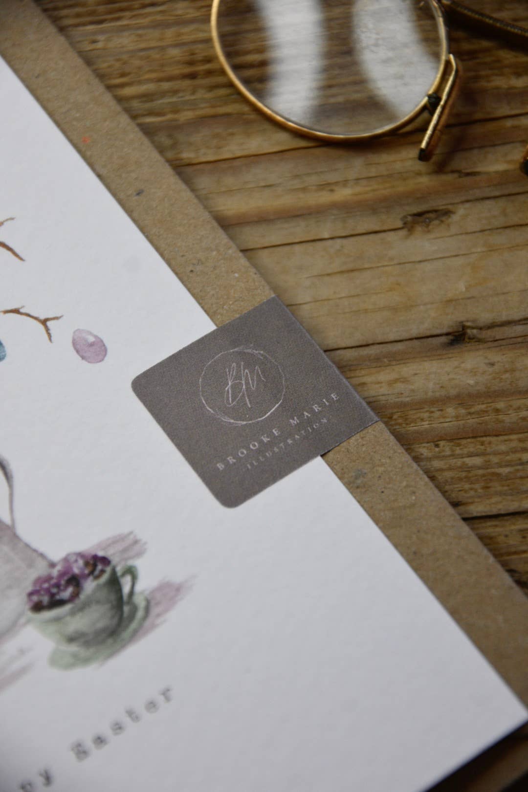 Brooke Marie – wholesale Birthday card – Flower Apron Happy Birthday Card4