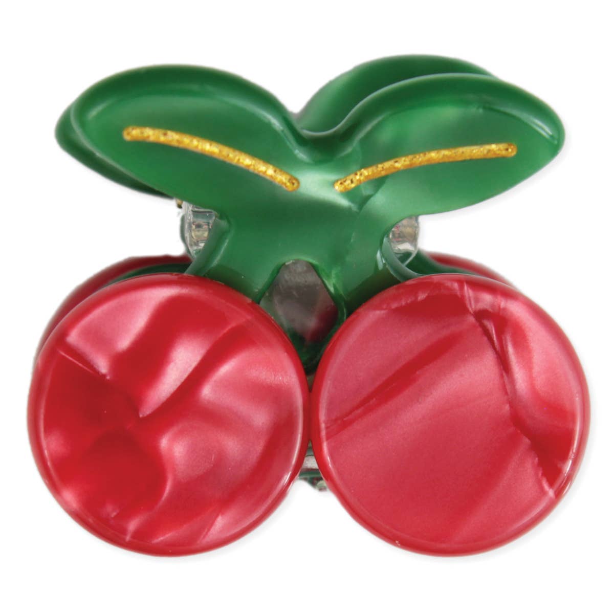 ZAD - Wholesale Hair Clip - Women's - Fruit Bowl Accents Cherry Hairclip1