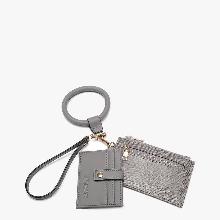 Jen & Co. - Wholesale Wallet - Women's - M2084LZ Libby Lizard Double Wallet Bangle2