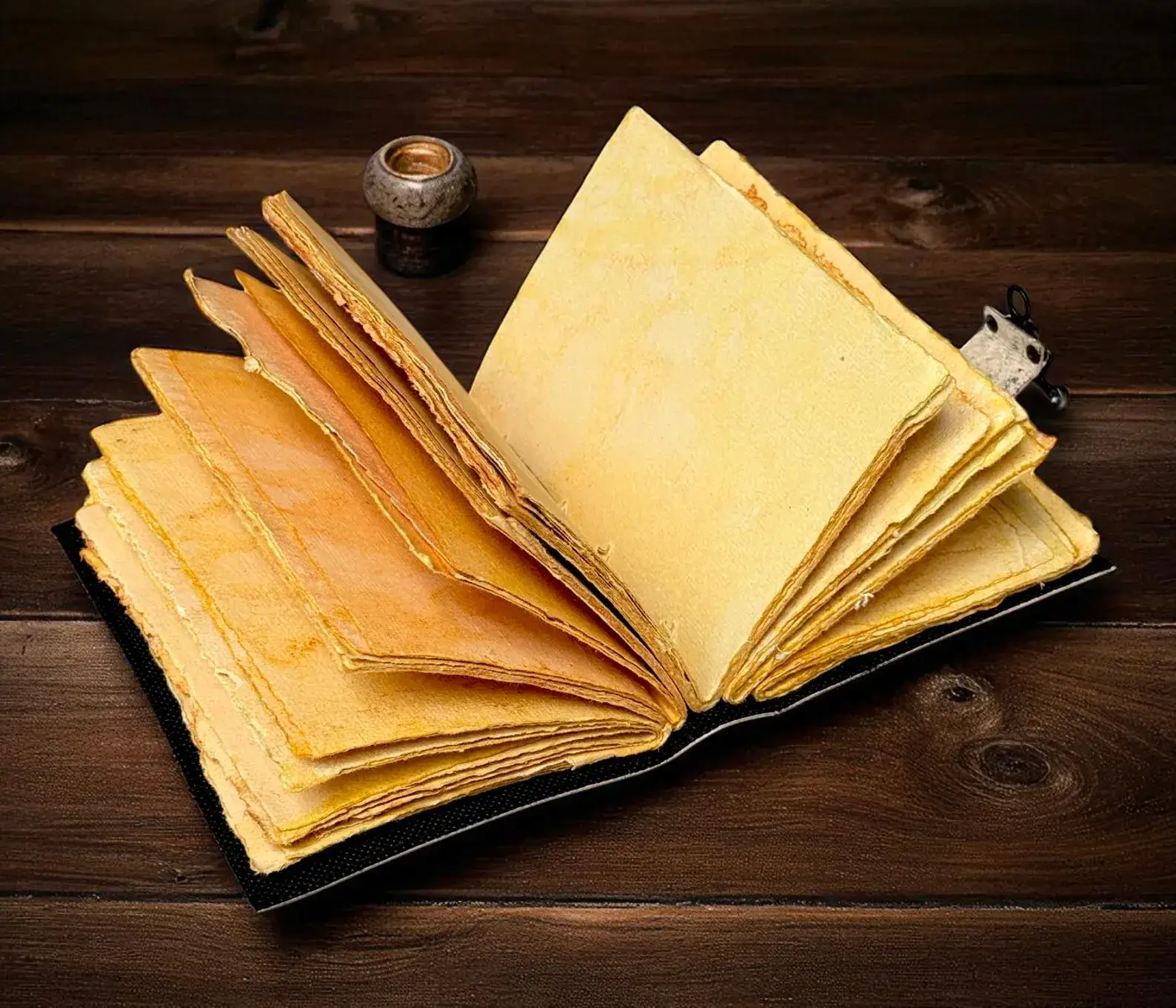 MNM HANDICRAFTS – Großhandel Tagebuch – Grimoire Vintage Lederjournal Mondphase Handgefertigtes Journal3