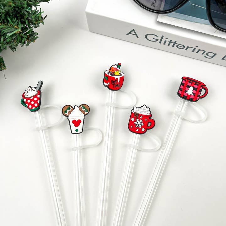 Coffee Cup Straw Toppers,Christmas Straw Cover and other Purchase Wholesale straw cup. Free Returns & Net 60 Terms on Faire trending on Faire.