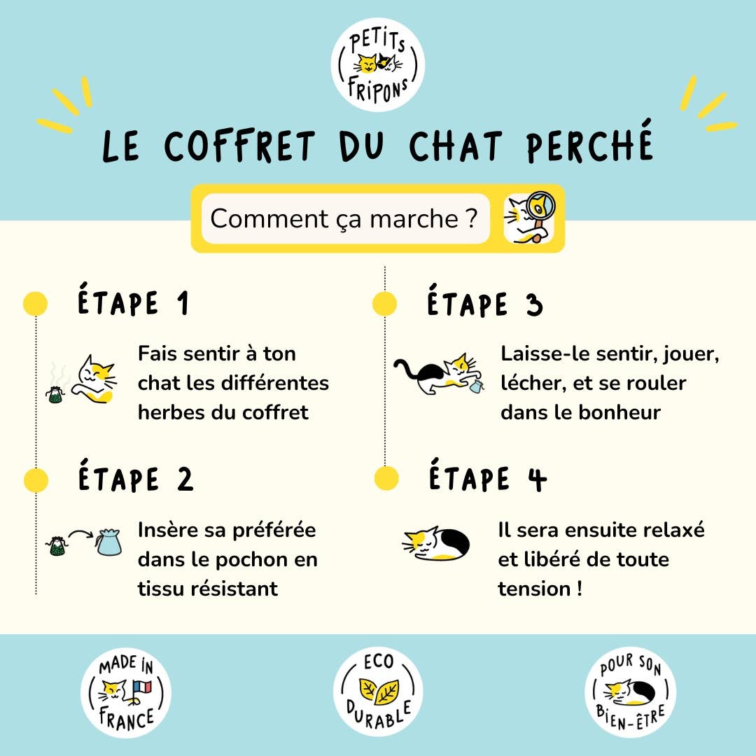 Petits Fripons - Wholesale Pet Toy - Cat - Cat herb discovery set4