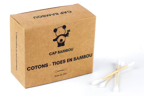 cap bambou - Wholesale Cotton Swab/Q-Tip - Bamboo cotton buds x2002