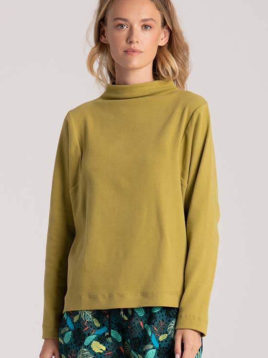 HIGH NECK SWEATSHIRT for wholesale by Euterpe Clothing