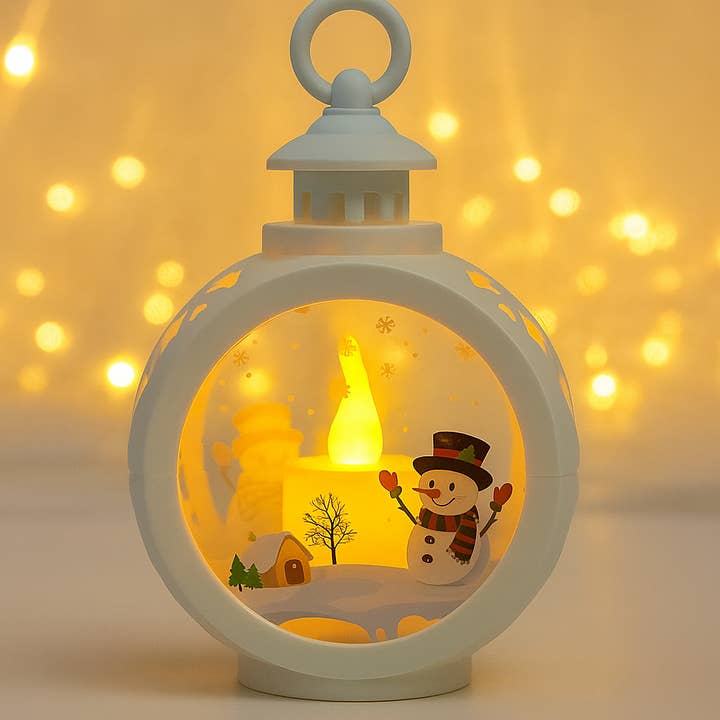 Buddha Ayurveda - Wholesale Christmas Decoration - ✨Santa LED Christmas Lantern – Festive Holiday Light Decor5