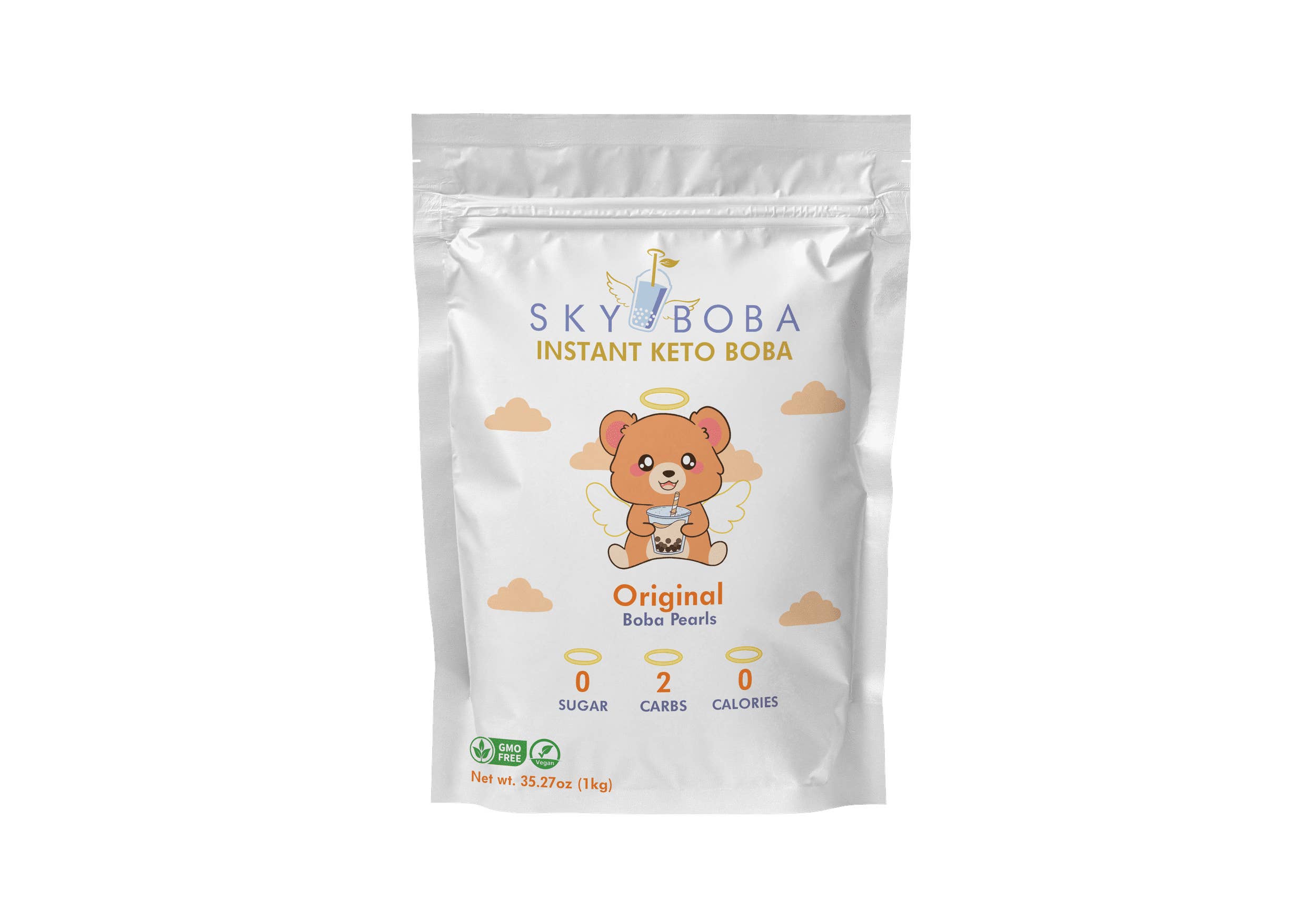 Sky Boba - Vendita all'ingrosso Caramelle gommose - Original Keto Boba Pearls (50 porzioni)