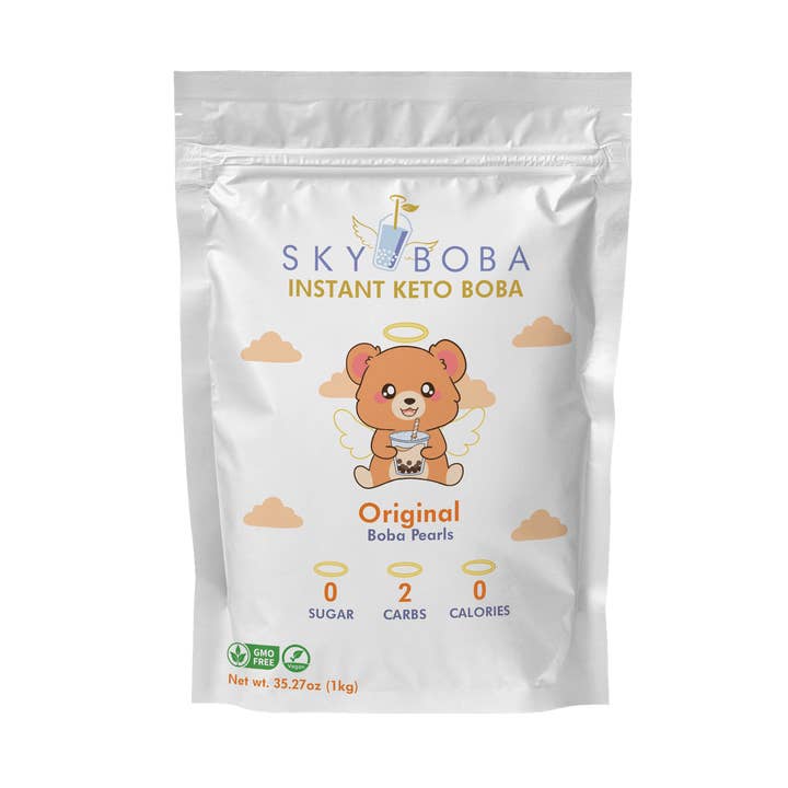 Sky Boba - Vendita all'ingrosso Caramelle gommose - Original Keto Boba Pearls (50 porzioni)0