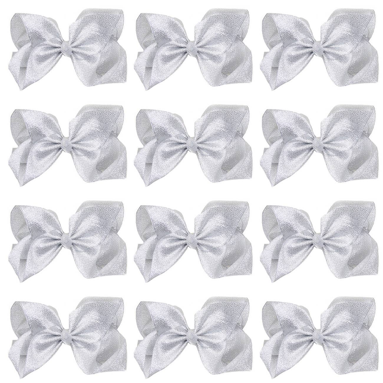 Hana - Wholesale Hair Bow - Kids - 8 Inch Hair Bow With Alligator Clip (12pc)16