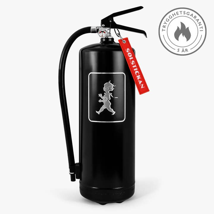 Estintore a polvere 6 kg - Nero/Nero (Solo UE) per la vendita all'ingrosso da parte di Solstickan Design