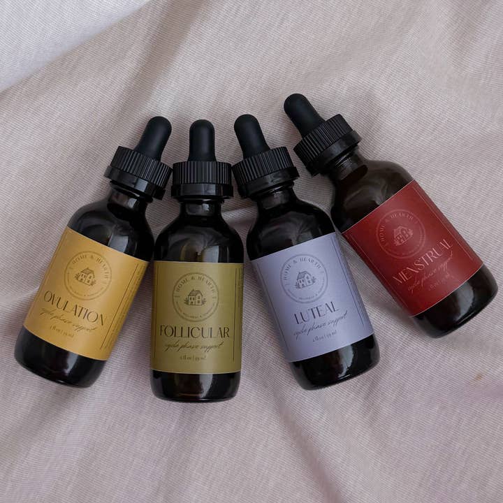 Home & Hearth - Wholesale Tincture - Cycle Support Tincture Set0