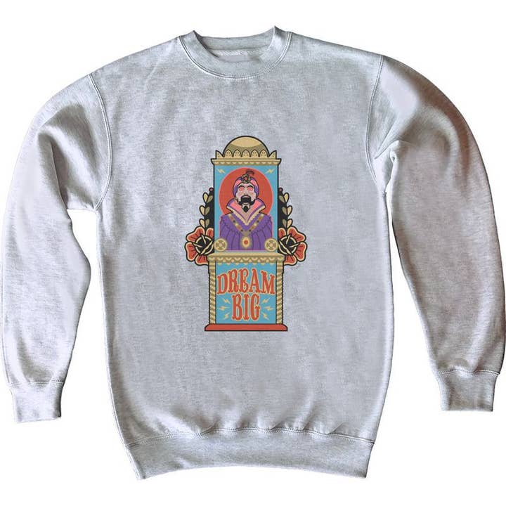 Zoltar Drøm Stor Sweatshirt Af La Barbuda for engroshandel hos La Barbuda - No U.S. custom fees
