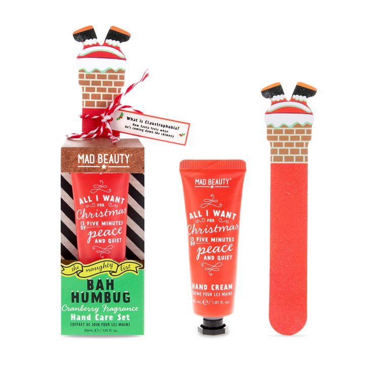 Mad Beauty USA LLC - Wholesale Hand Cream/Lotion - Mad Beauty Naughty List Bah Humbug - Hand Care Set1