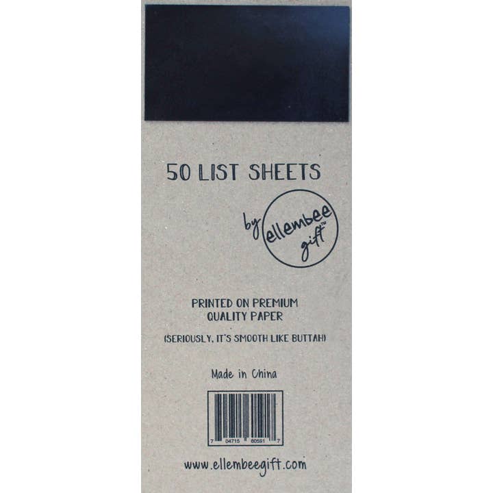 ellembee gift - Wholesale Notepad - Adulthood is saying things will slow down funny list pad