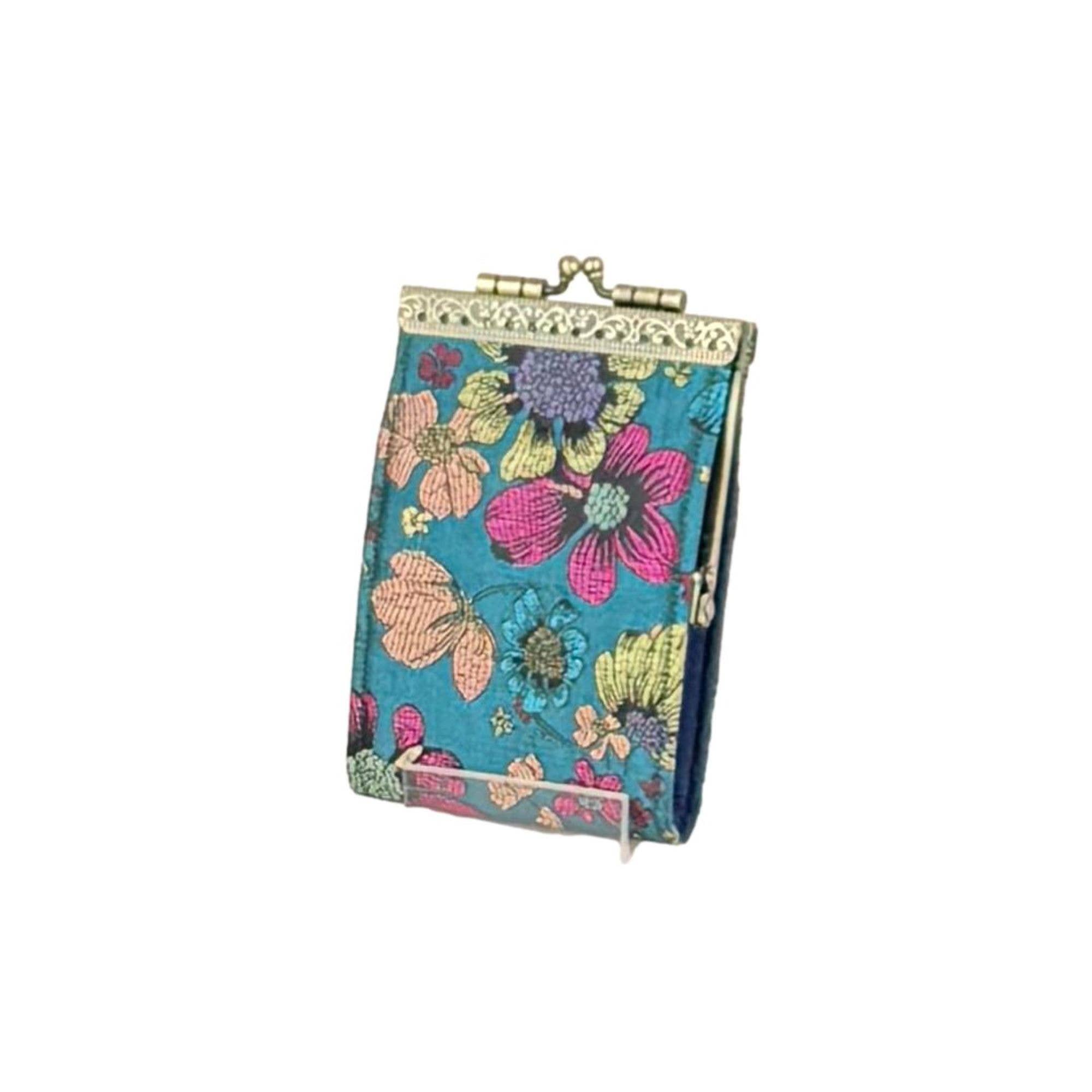 Cathayana - Wholesale Card Holder - Women's - Bamboo Leaves Brocade RFID Card Holder3