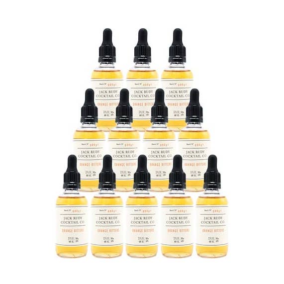 Case of Orange Bitters - 2 oz for wholesale by Jack Rudy Cocktail Co.