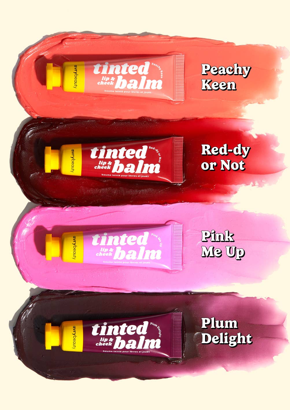 AvryBeauty - Venta al por mayor Pintalabios - Bálsamo Tintado para Labios y Mejillas - Pink Me Up10