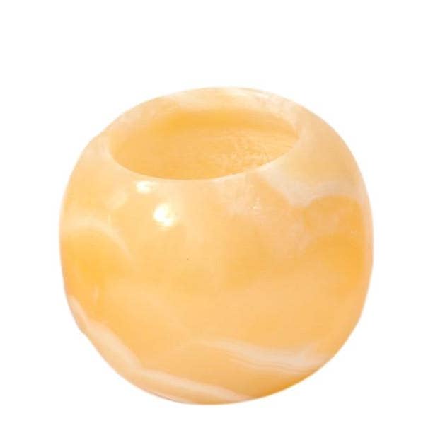CraftsOfEgypt - Wholesale Candle Holder - Single Alabaster Candle Holder - Egyptian Tealight3