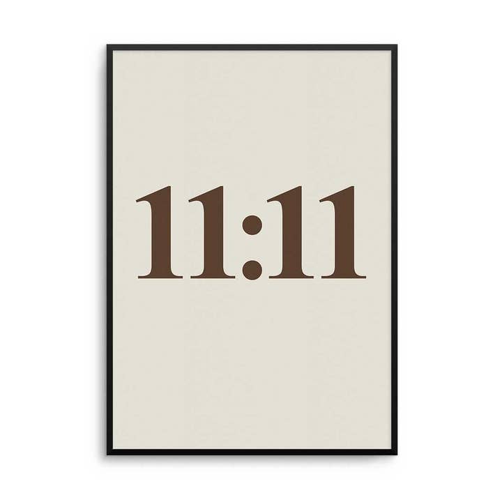 11:11 Engelnummer Print for engroshandel hos D'LUXE PRINTS