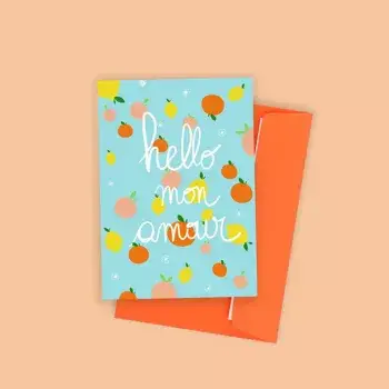 POSE - Wholesale Love Card - Postcard Hello my love0