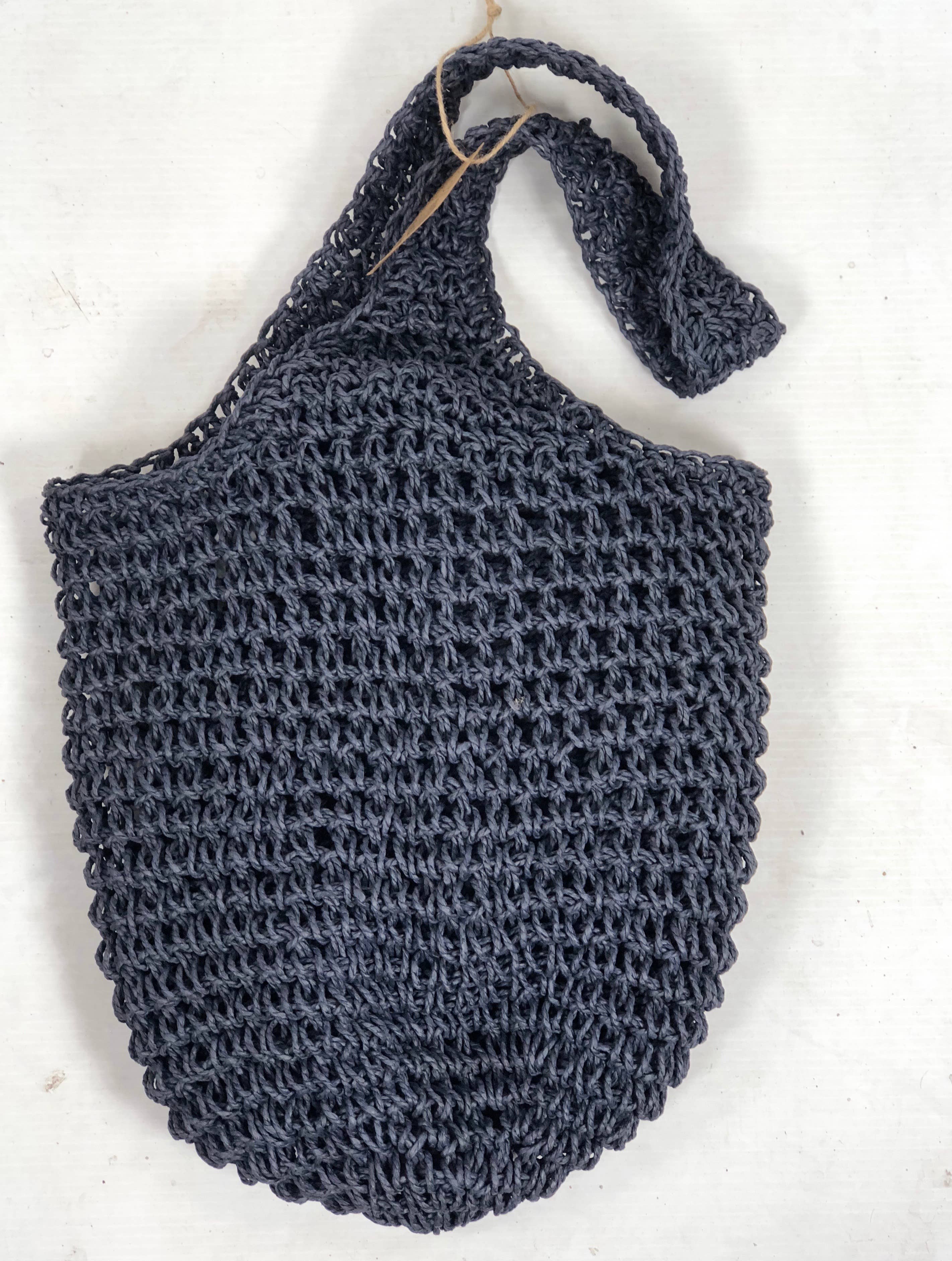 Apple Green Duck - Vendita all'ingrosso Tracolla - Donna - Borsa a tracolla in spago di carta spesso lavorata a mano2