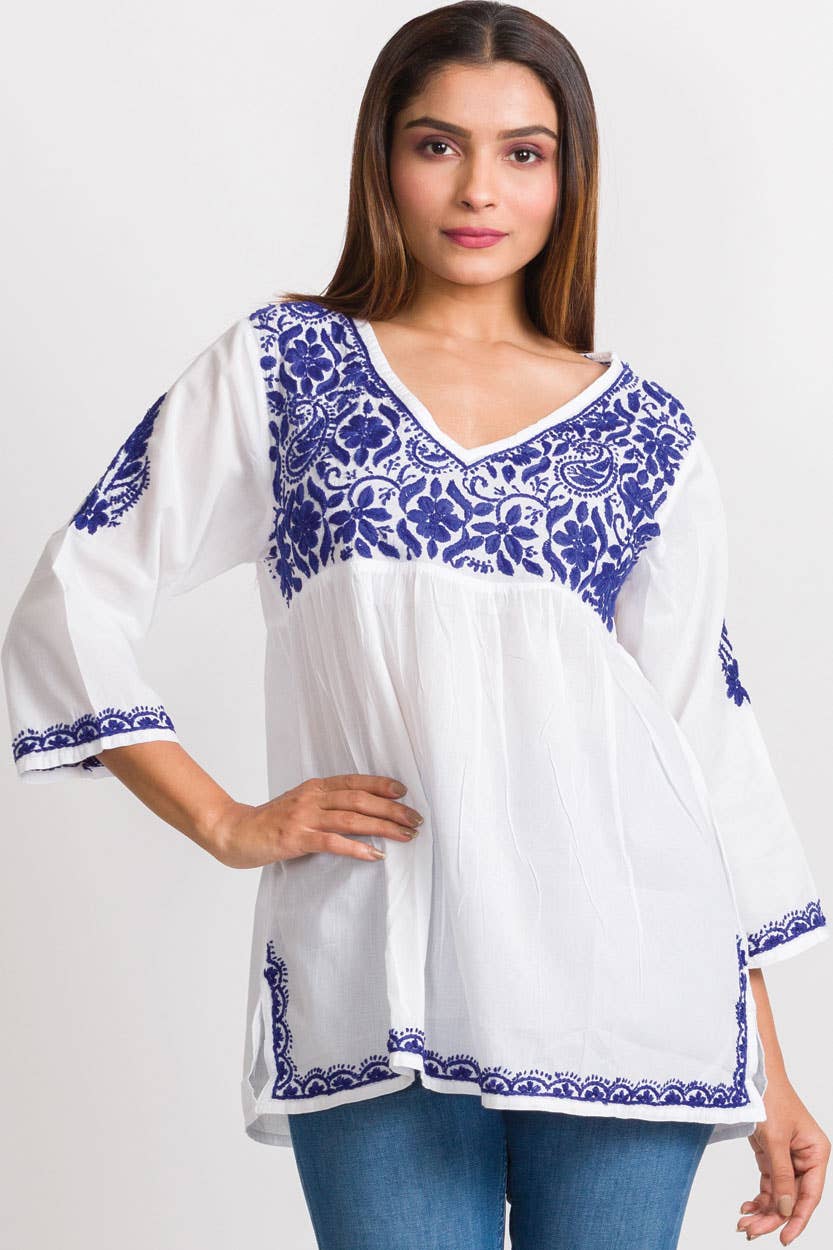 Sevya Handmade – wholesale Tunic – Women’s – Ramani Embroidered Tops30