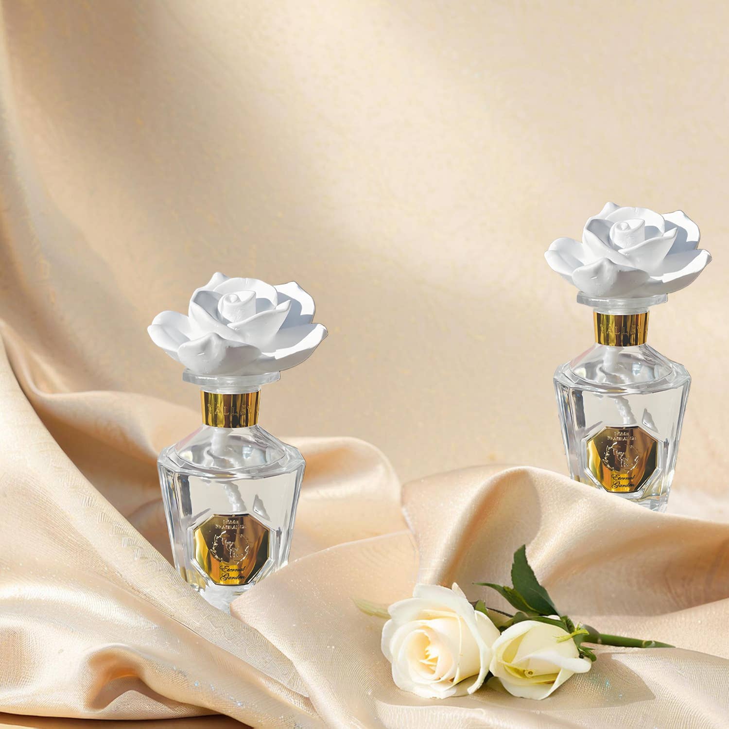 Pretty Valley Home - Wholesale Reed Diffuser - Reed Diffuser Sets !! NEW!! Vintage Rose Ceramic Diffuser12