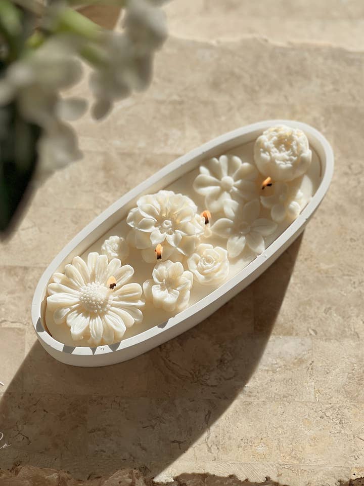 Duftende blomsterbeholder for engroshandel hos CandlesCo Australia