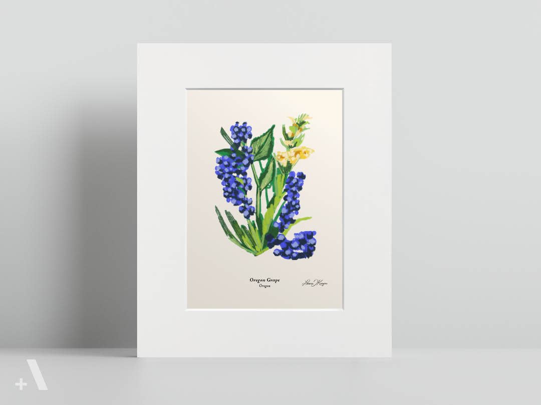 Addvent - Wholesale Art Print - US State Flowers / Small Art Prints36