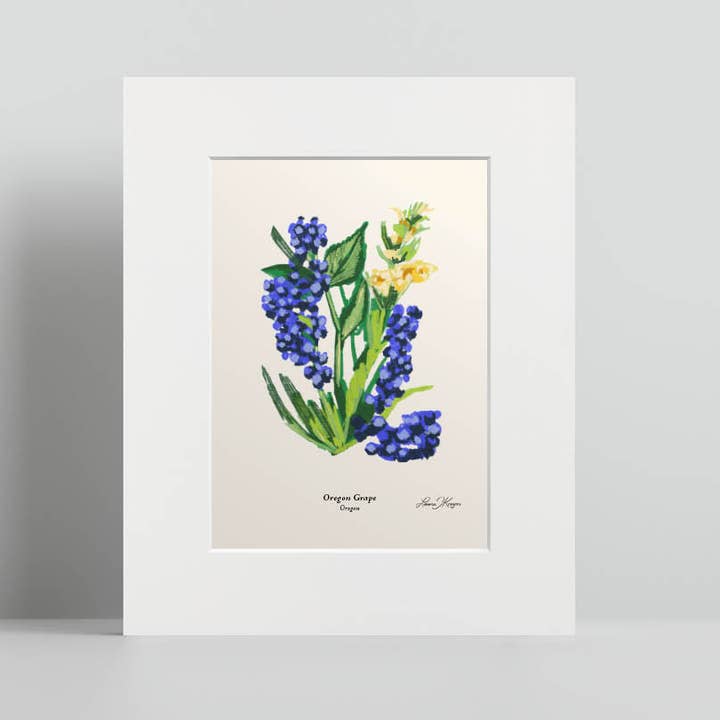 Addvent - Wholesale Art Print - US State Flowers / Small Art Prints36