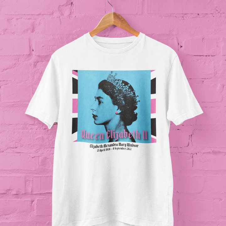 Suga Bearz Queen Elizabeth Tee for wholesale by Suga Bearz