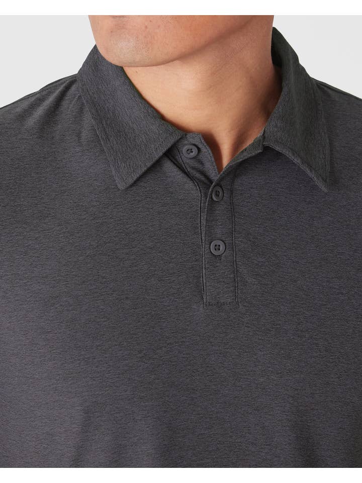 True Classic - Wholesale Polo - Men's - Short Sleeve Shirt | Active | Polo | Dark Heather Tempest