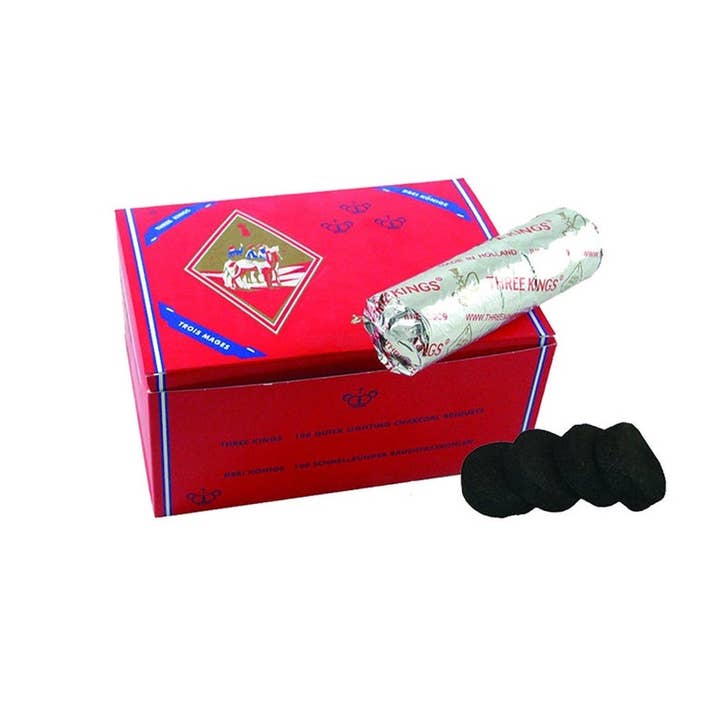 Designs by Deekay Inc. - Wholesale Incense - Original Three Kings' Charcoal Disks Box (33 mm.)