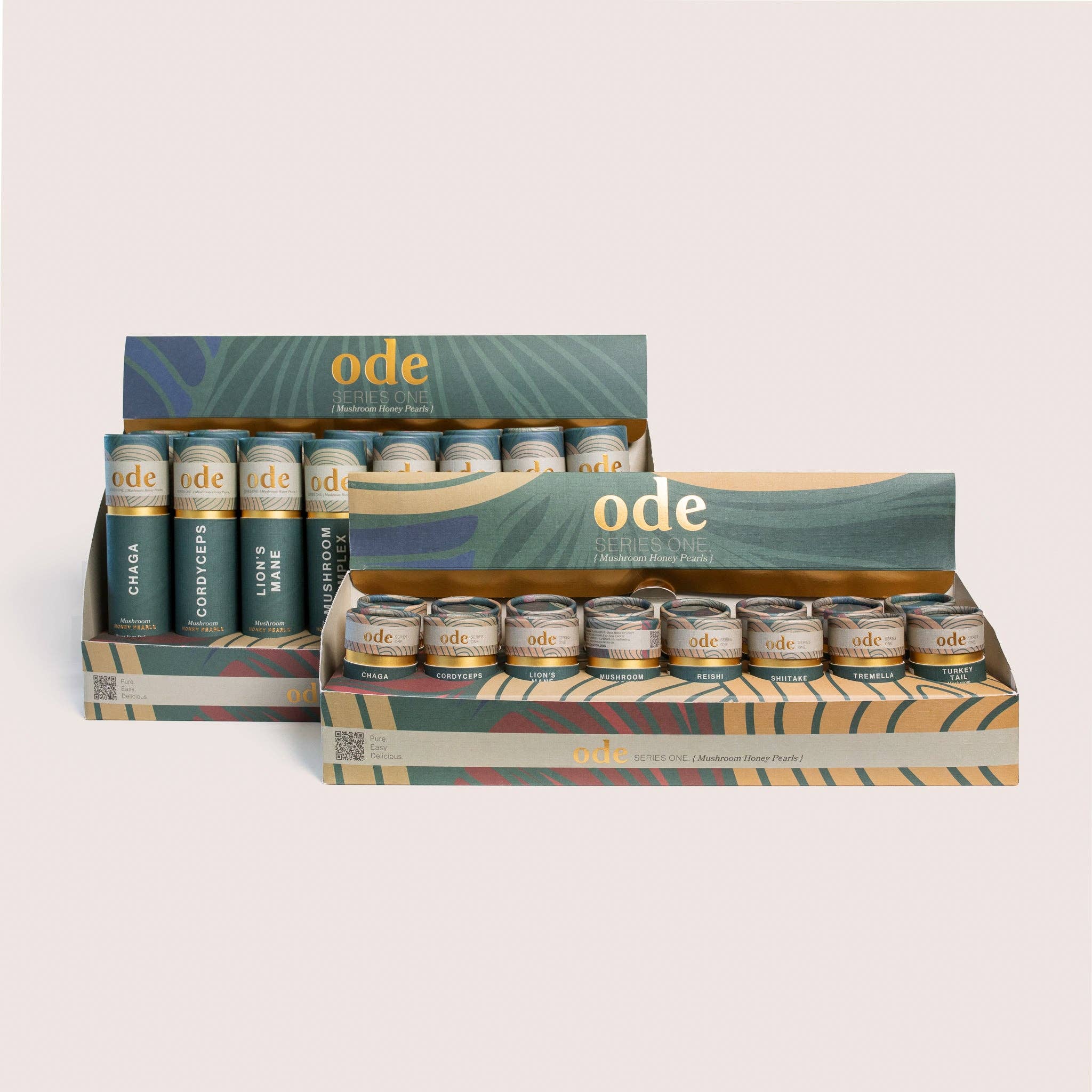 Ode Health - Wholesale Oral Supplement/Vitamin - MUSHROOM HONEY PEARL MIXED BOX (16 Tubes)4