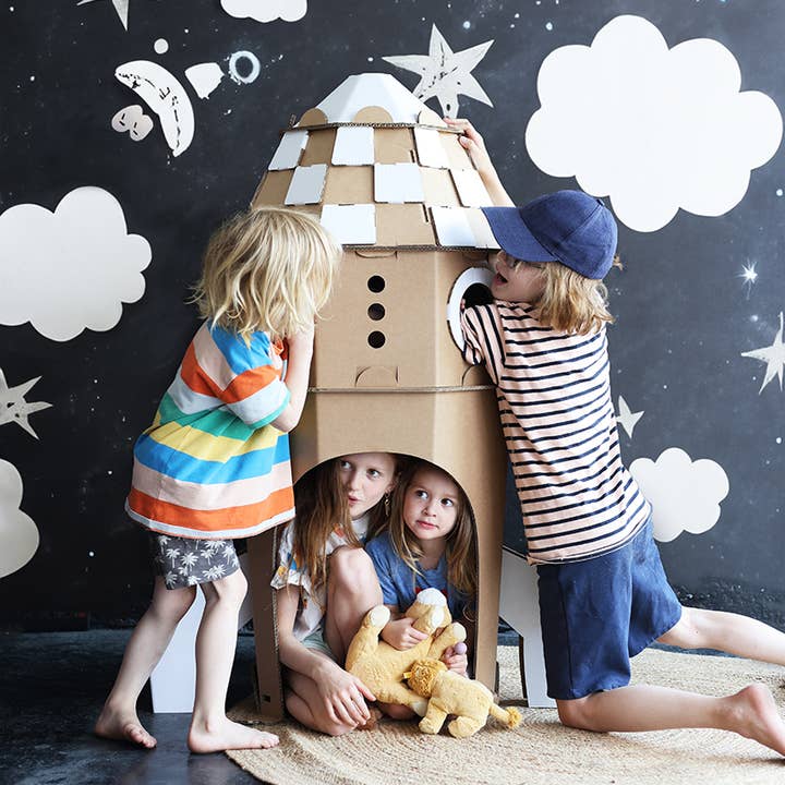 Papperlapapp - Wholesale Toy Set - Kids - Rocket "Space Explorer"1