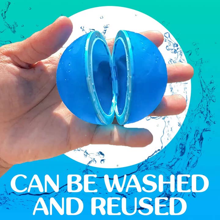 Lelaffet - Wholesale Beach/Pool Toy - Kids & Baby - Reusable Water Balloons For Kids | Magnetic Refillable Water3