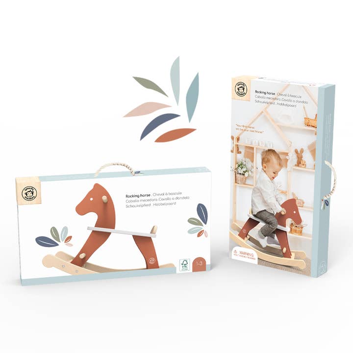 Speedy Monkey - Wholesale Wood Toy - Kids - Rocking Horse