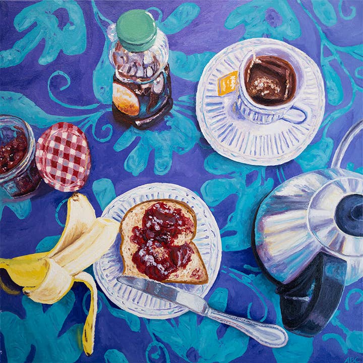 Jam Breakfast - Fine Art Print for wholesale by Amanda Beth Studio