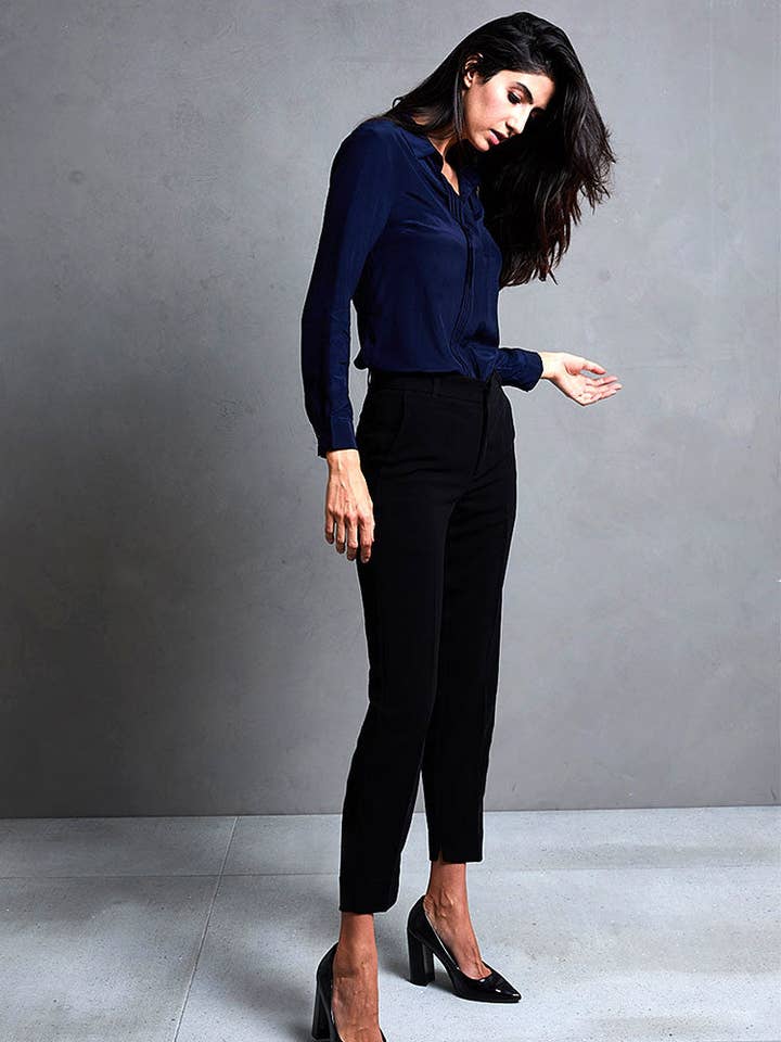 Blouse plissée pour la vente par hmete