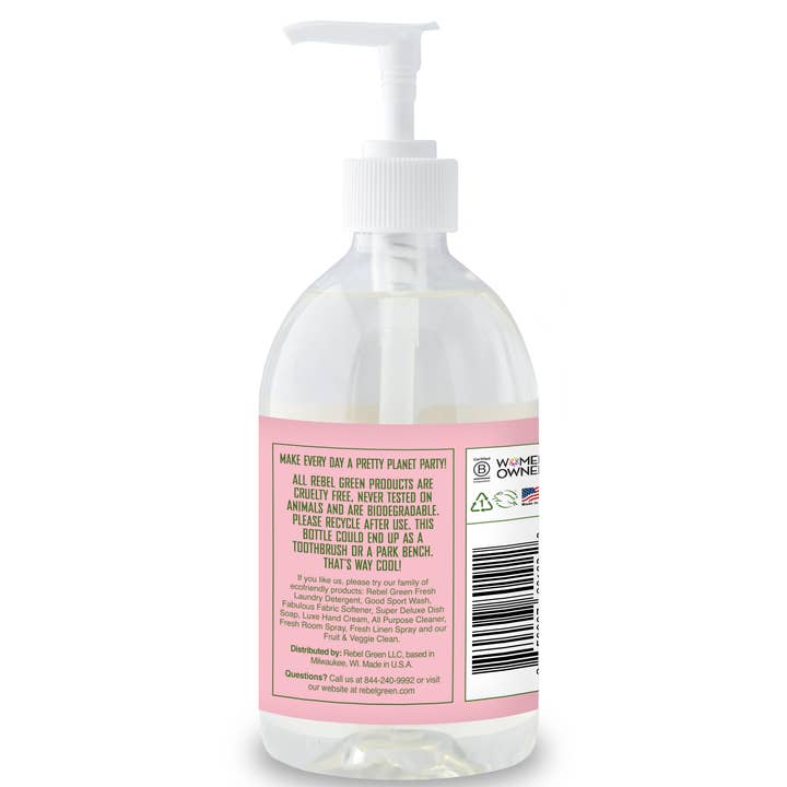 Rebel Green - Vente Savons/lotions pour les mains - Savon pour les mains - Pink Lilac 12oz (unité)4