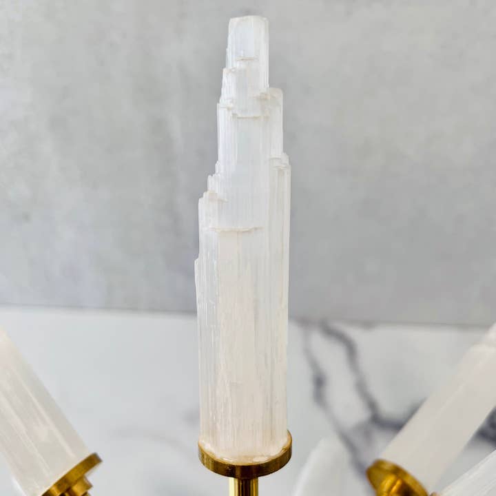 Rock Paradise - Wholesale Spiritual Stone/Crystal - Crystal Selenite and Pyrite Spike Globe6