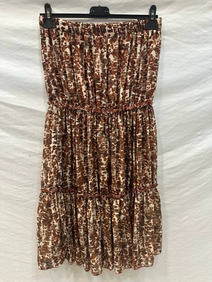 Mimi & Gogo - Wholesale Skirt - Women's - Printed Skirt With Lining @9705_JuImprimee1