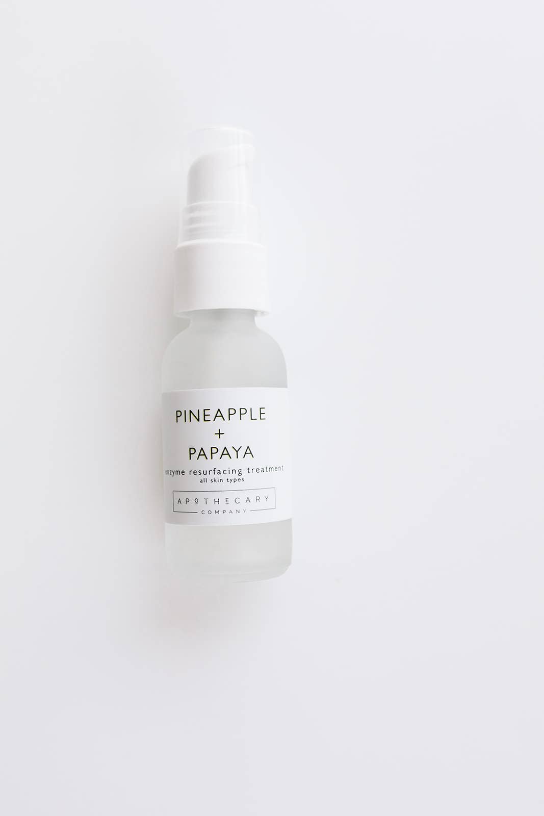 Apothecary Co. - Wholesale Skincare face mask - Pineapple + Papaya Enzyme Resurfacing Treatment